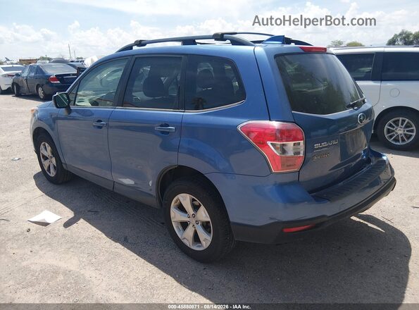 JF2SJADC8GH469088 2016 SUBARU FORESTER Синий Задняя левая четверть