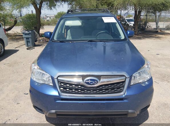JF2SJADC8GH469088 2016 SUBARU FORESTER Синий Вид щитка приборов
