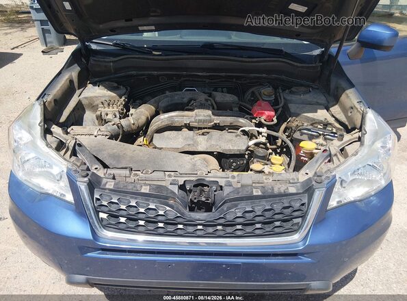 JF2SJADC8GH469088 2016 SUBARU FORESTER Синий Вид сзади