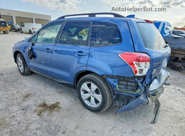 JF2SJADC8GH474386 2016 SUBARU FORESTER Blue უკანა მარცხენა