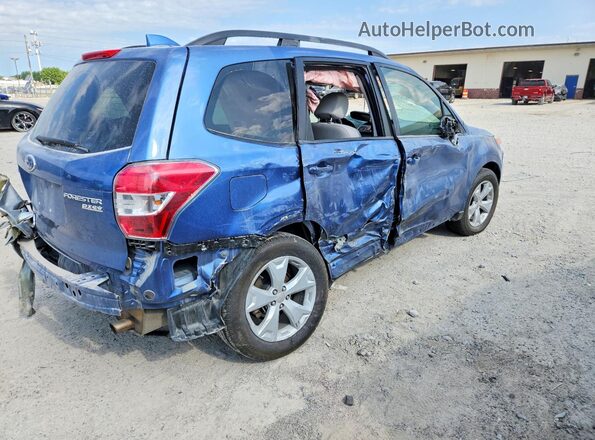 JF2SJADC8GH474386 2016 SUBARU FORESTER Blue უკანა მარჯვენა