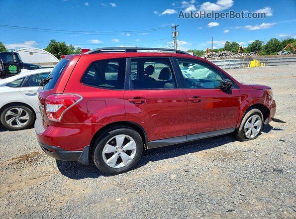 JF2SJADC9GH460237 2016 SUBARU FORESTER Burgundy Tył prawy