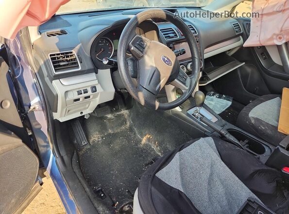 JF2SJADC9GH479967 2016 SUBARU FORESTER Синий Вид панели приборов