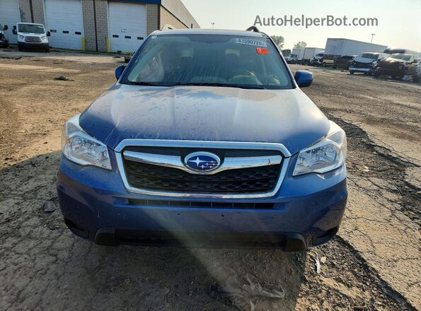 JF2SJADC9GH479967 2016 SUBARU FORESTER Синий Вид спереди