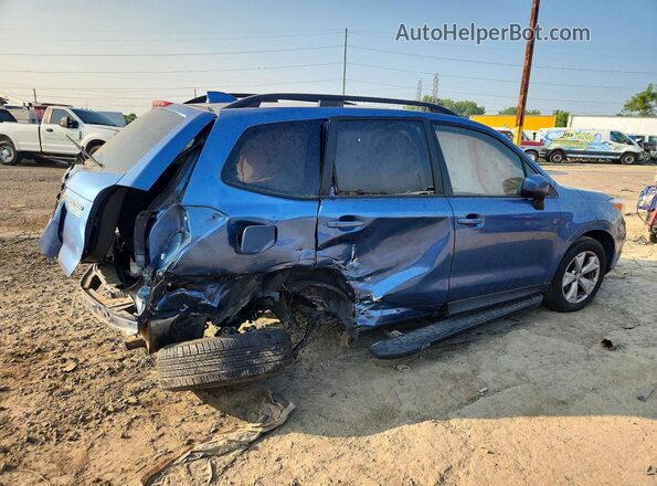 JF2SJADC9GH479967 2016 SUBARU FORESTER Синий Задняя правая четверть