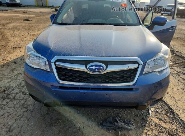 JF2SJADC9GH479967 2016 SUBARU FORESTER Синий Вид задней части салона