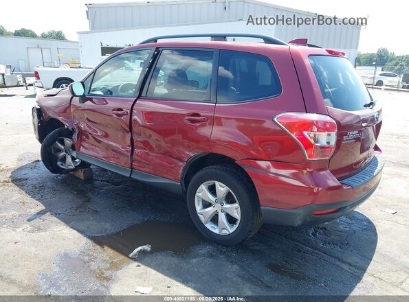 JF2SJADC9GH508223 2016 SUBARU FORESTER Red Trasero izquierdo