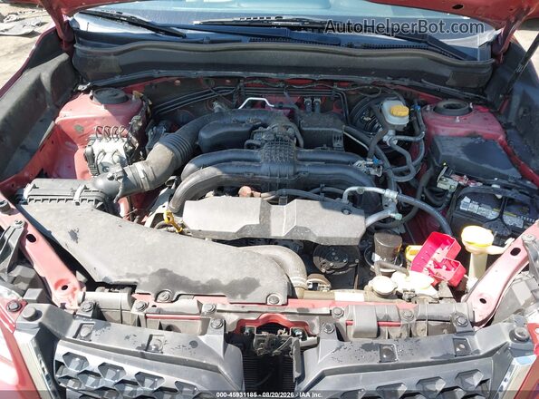 JF2SJADC9GH508223 2016 SUBARU FORESTER Red Vista trasera