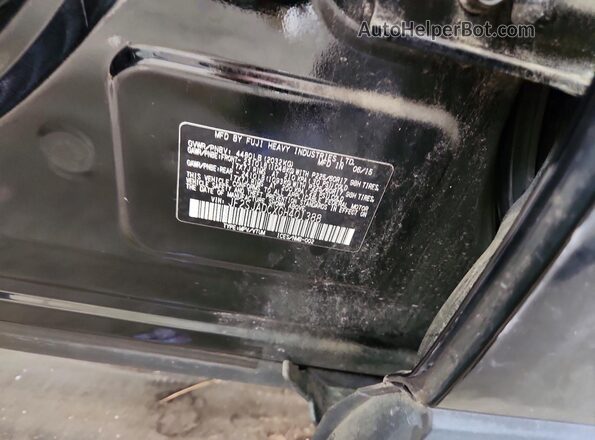 JF2SJADCXGH401388 2016 SUBARU FORESTER Black VIN կոդի պիտակի տեսք
