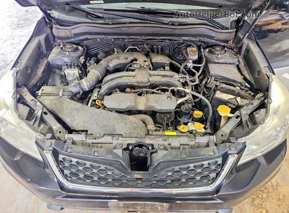 JF2SJADCXGH401388 2016 SUBARU FORESTER Black ძრავის განყოფილების ხედი