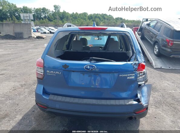 JF2SJADCXGH489293 2016 SUBARU FORESTER Blue Вид спереду