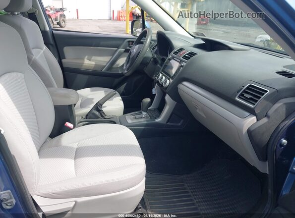 JF2SJADCXGH489293 2016 SUBARU FORESTER Blue Вид салону спереду