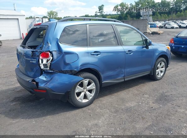 JF2SJADCXGH489293 2016 SUBARU FORESTER Blue Задня права чверть
