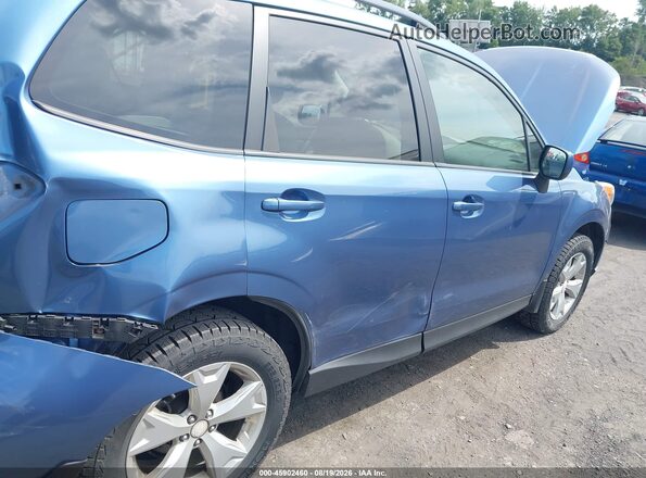 JF2SJADCXGH489293 2016 SUBARU FORESTER Blue 