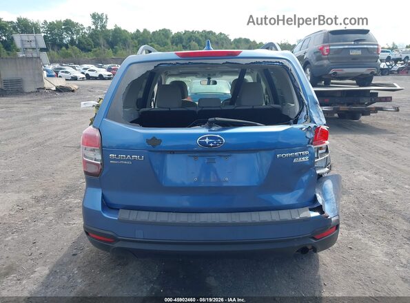 JF2SJADCXGH489293 2016 SUBARU FORESTER Blue 