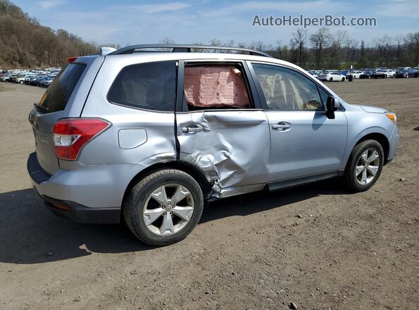 JF2SJADCXGH514953 2016 SUBARU FORESTER Серебряный Задняя правая четверть
