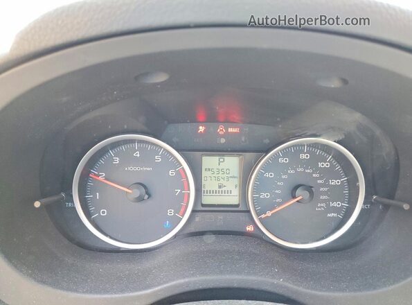 JF2SJADCXGH514953 2016 SUBARU FORESTER Серебряный Вид панели приборов