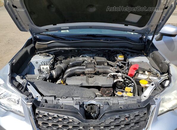 JF2SJADCXGH514953 2016 SUBARU FORESTER Серебряный Вид задней части салона