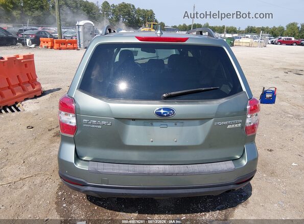 JF2SJADCXGH552277 2016 SUBARU FORESTER Green 