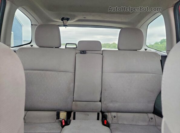 JF2SJAEC0HH471756 2017 SUBARU FORESTER Красный Вид задних сидений
