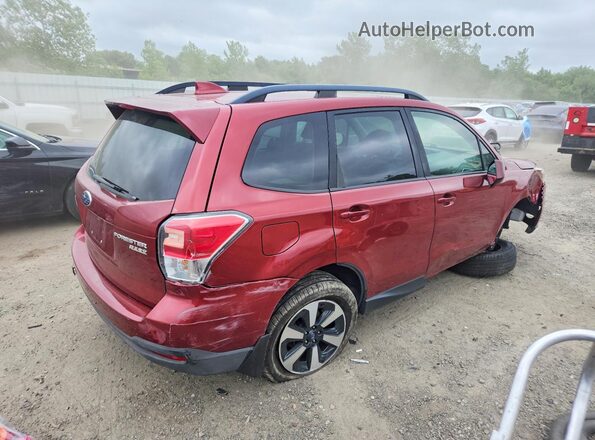 JF2SJAEC0HH471756 2017 SUBARU FORESTER Красный Задняя правая четверть