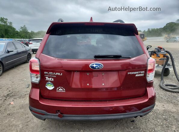 JF2SJAEC0HH471756 2017 SUBARU FORESTER Красный Вид сзади