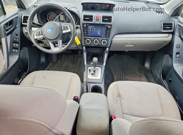 JF2SJAEC0HH512189 2017 SUBARU FORESTER White Vista del salpicadero