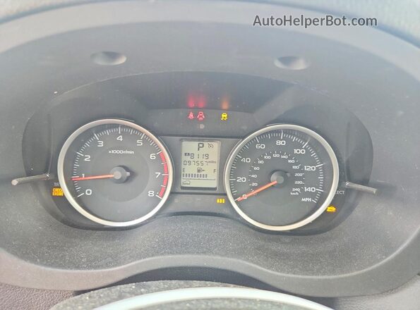 JF2SJAEC0JH563696 2018 SUBARU FORESTER Серебряный Вид щитка приборов