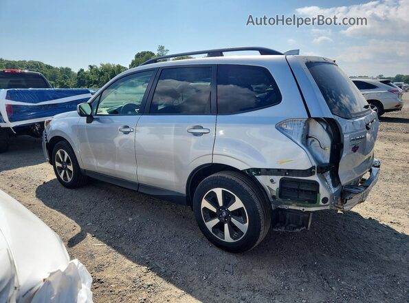 JF2SJAEC0JH563696 2018 SUBARU FORESTER Серебряный Задняя левая четверть