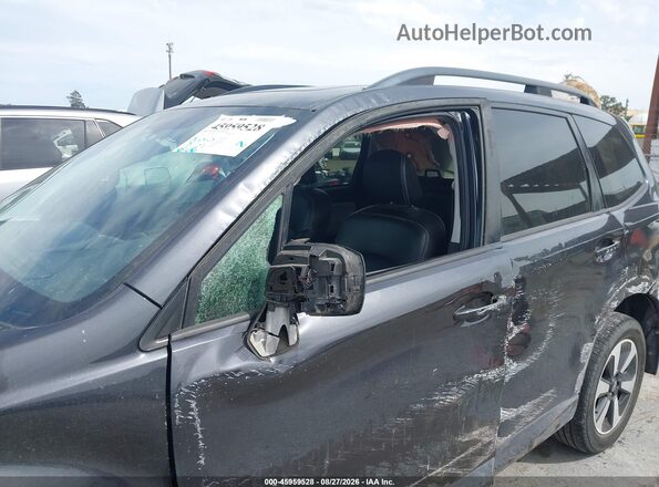 JF2SJAEC1HG565506 2017 SUBARU FORESTER Gray Вид щитка приладів