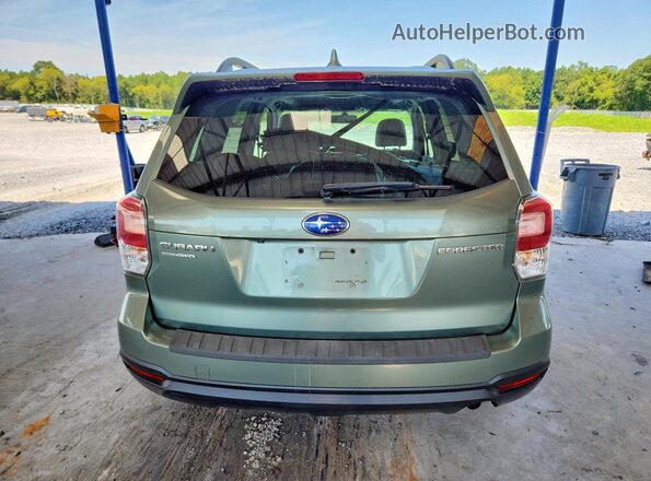 JF2SJAEC1JH568499 2018 SUBARU FORESTER Green Widok z tyłu