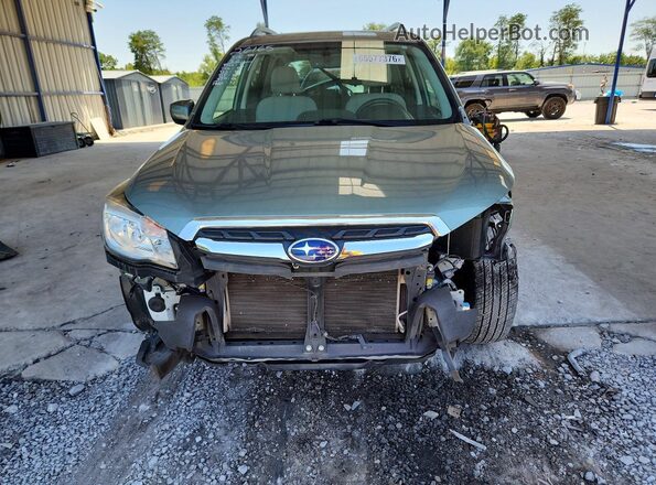 JF2SJAEC1JH568499 2018 SUBARU FORESTER Green Widok z przodu