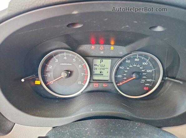 JF2SJAEC1JH568499 2018 SUBARU FORESTER Green Widok zestawu wskaźników