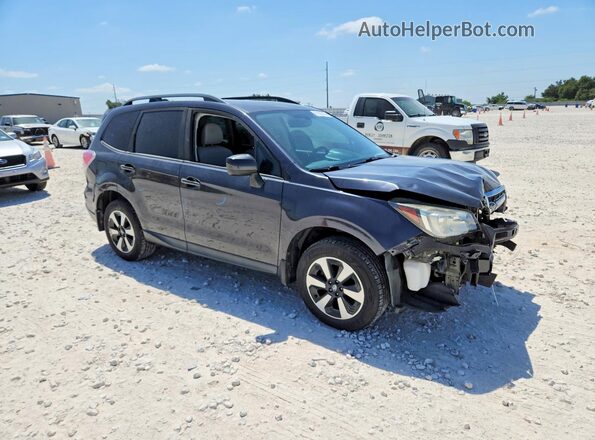 JF2SJAEC2HH404026 2017 SUBARU FORESTER Черный Передняя правая четверть