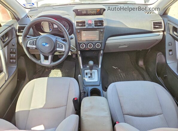 JF2SJAEC2HH404026 2017 SUBARU FORESTER Черный Вид панели приборов