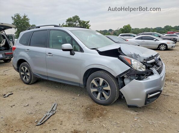 JF2SJAEC2HH483181 2017 SUBARU FORESTER Silver Delantero derecho