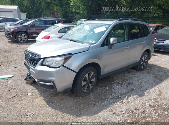 JF2SJAEC2HH514218 2017 SUBARU FORESTER Silver Przód lewy