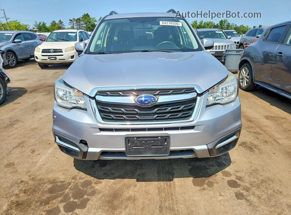 JF2SJAEC2HH528958 2017 SUBARU FORESTER Silver Вид спереду