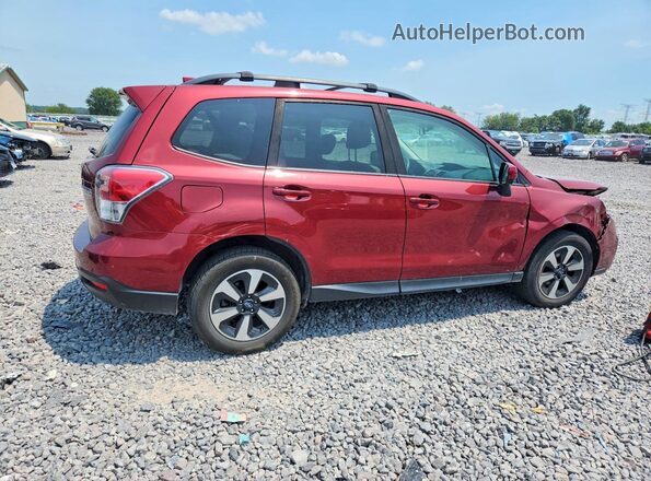 JF2SJAEC2HH596435 2017 SUBARU FORESTER Red Հետևի աջ