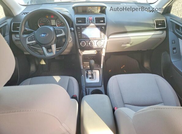 JF2SJAEC2JH405537 2018 SUBARU FORESTER Teal Вид панелі приладів