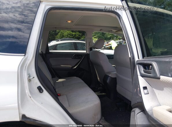 JF2SJAEC3HH442655 2017 SUBARU FORESTER White VIN sticker view