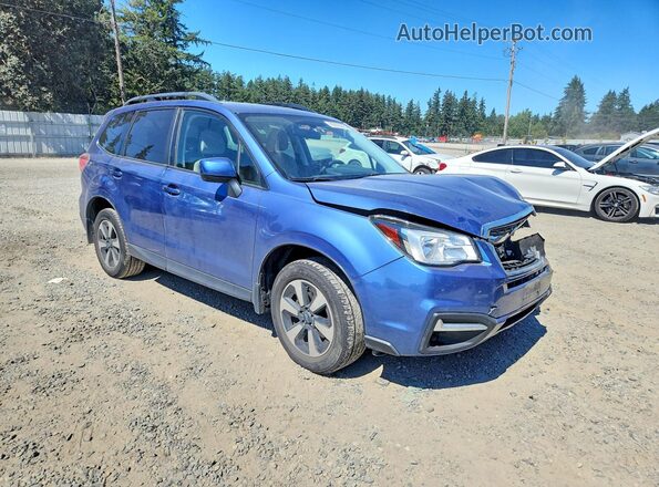 JF2SJAEC3HH547485 2017 SUBARU FORESTER Blue წინა მარჯვენა