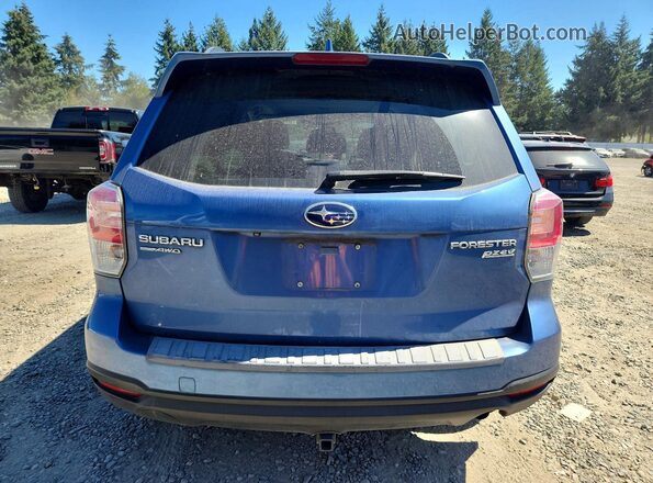JF2SJAEC3HH547485 2017 SUBARU FORESTER Blue უკანა ხედი