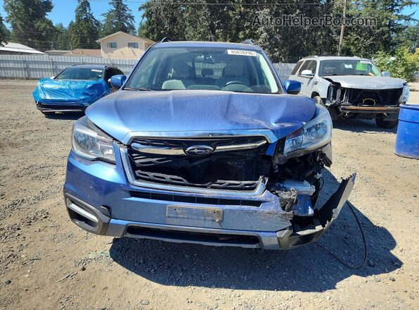 JF2SJAEC3HH547485 2017 SUBARU FORESTER Blue წინა ხედი
