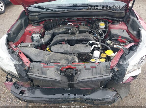 JF2SJAEC3JH444203 2018 SUBARU FORESTER Красный Вид сзади