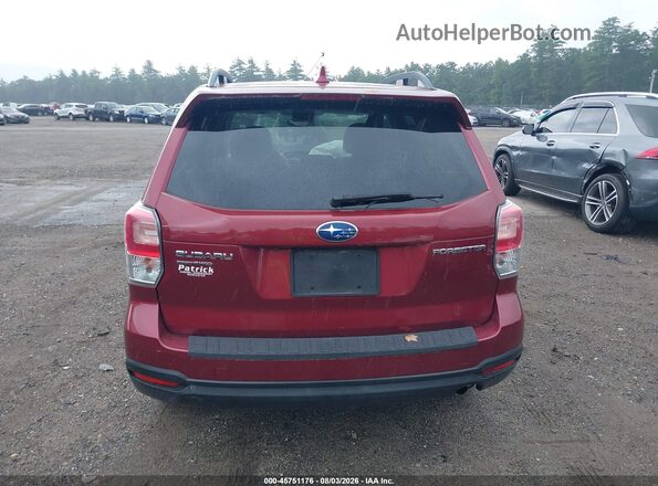 JF2SJAEC3JH444203 2018 SUBARU FORESTER Красный 