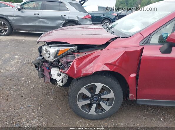 JF2SJAEC3JH444203 2018 SUBARU FORESTER Красный 
