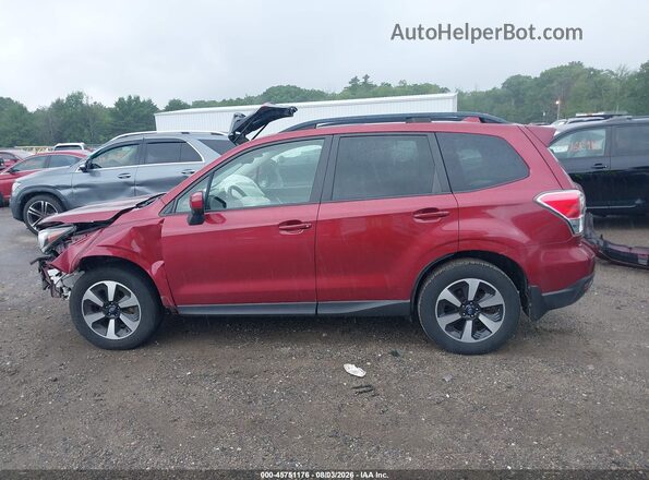 JF2SJAEC3JH444203 2018 SUBARU FORESTER Красный 