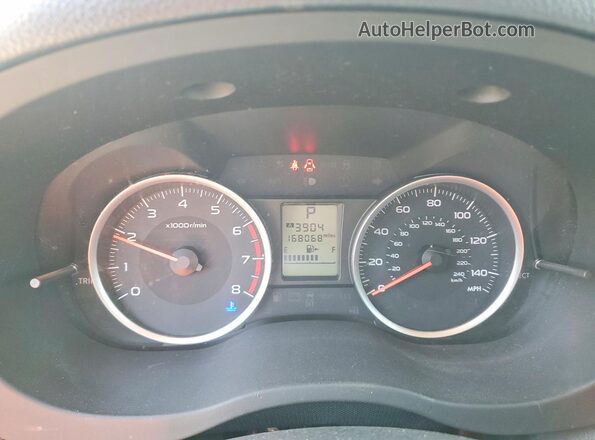JF2SJAEC3JH494051 2018 SUBARU FORESTER Угольный Вид щитка приборов