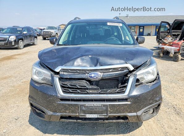 JF2SJAEC3JH494051 2018 SUBARU FORESTER Угольный Вид спереди